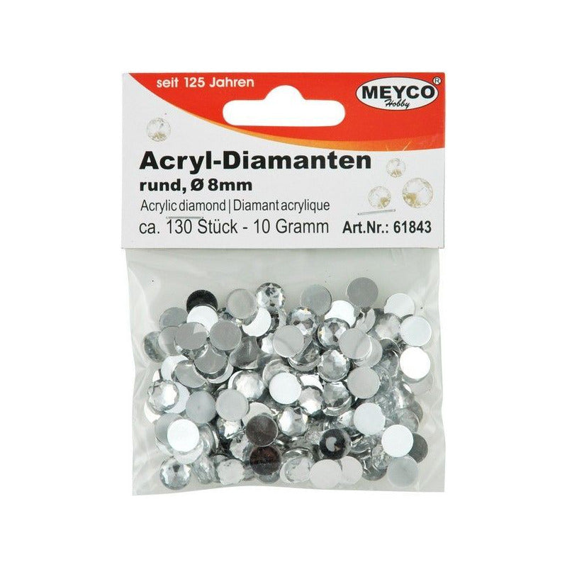 Akrilni diamanti | izberite pakiranje – 8 mm (130 ks)