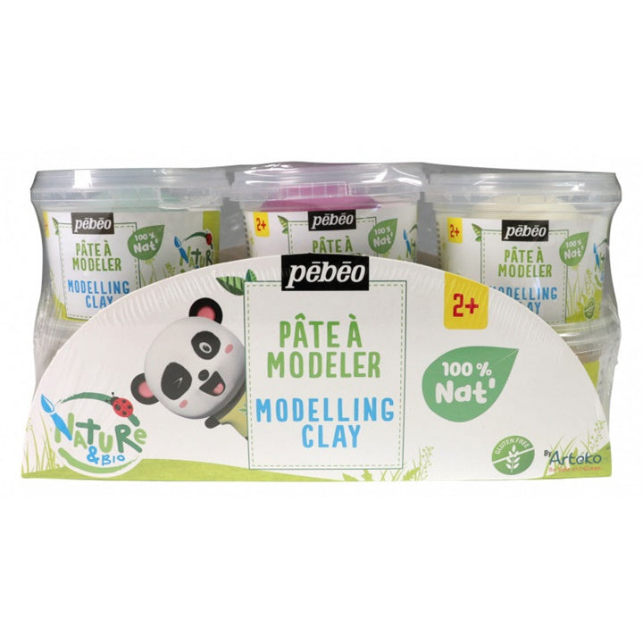 Naravna glina za modeliranje Pebeo 6 x 90 g