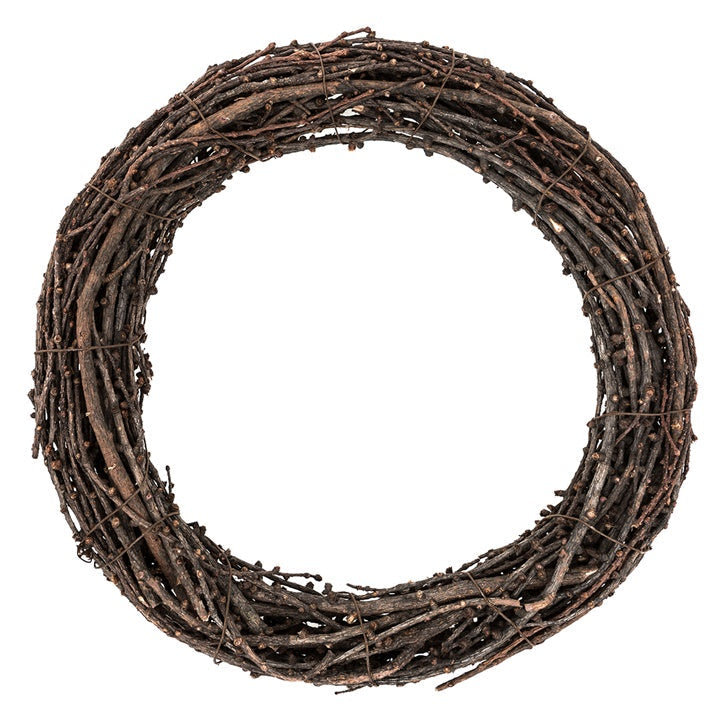 Naravni venec iz vejic - 25 cm