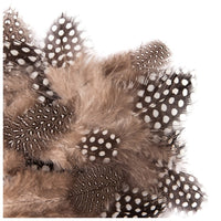Naravno perje prepelice 5 - 12 cm / 5 g