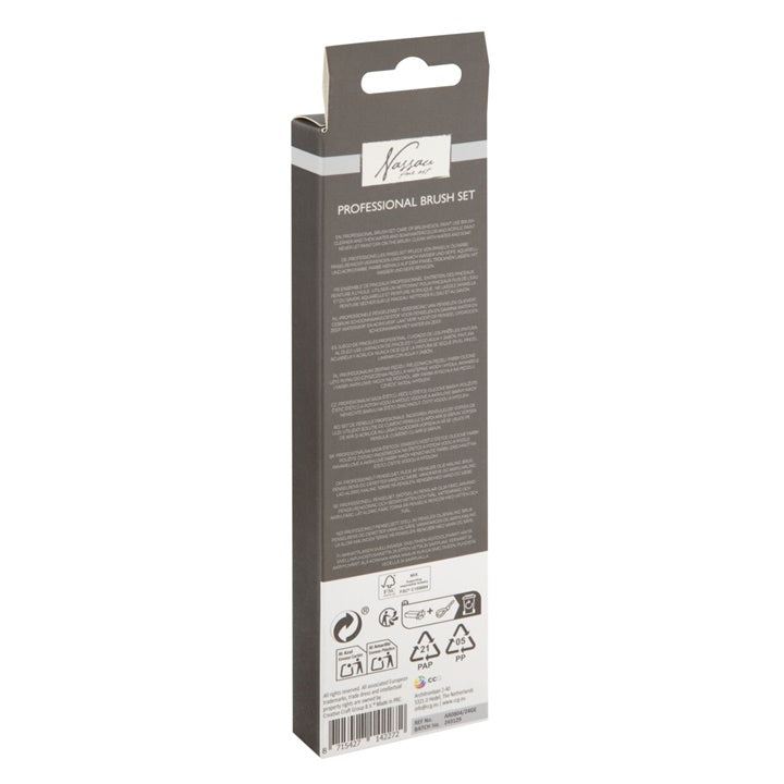 Nassau Base Coat Set čopičev – pogled 2