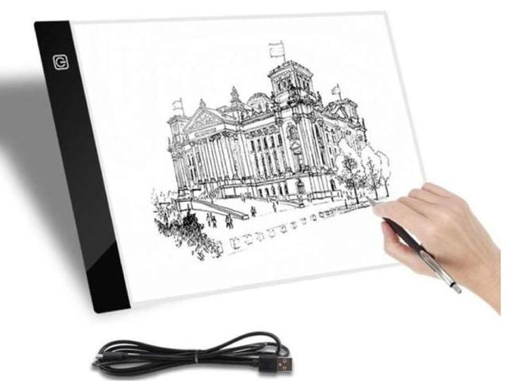 NASSAU osvetljena LED sledilna tabla A4 ultra tanka – pogled 2