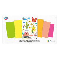 Neonsko obarvan papir A4 Mix – pogled 2