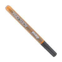 ACRYL akrilni univerzalni flomaster tanki 3ml/0.8mm / Zlata – Orange
