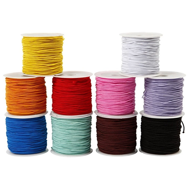 Okrogla elastika 1 mm - komplet 10 x 25 m
