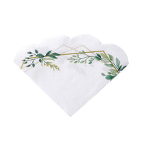 Okrogli prtički za decoupage LEAVES FRAME 1 kos