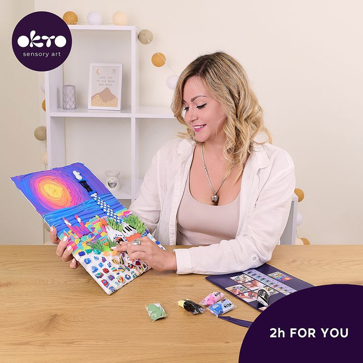 OKTO Creative 3D Set "Park Guell v Barceloni" 30 x 40 cm – pogled 6