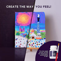 OKTO Creative 3D Set "Park Guell v Barceloni" 30 x 40 cm – pogled 7