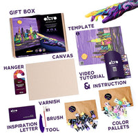 OKTO Creative 3D Set "Skyline New York" 30 x 40 cm – pogled 3