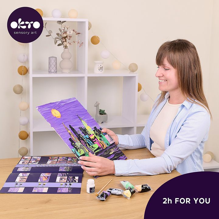 OKTO Creative 3D Set "Skyline New York" 30 x 40 cm – pogled 6