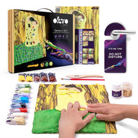 OKTO Kreativni 3D set "Poljub" 30 x 40 cm – pogled 2