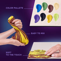 OKTO Kreativni 3D set "Poljub" 30 x 40 cm – pogled 5