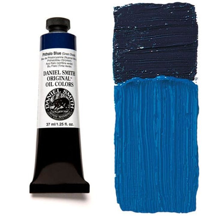 Oljna barva Daniel Smith Original 37ml – Phthalo Blue (Green Shade)
