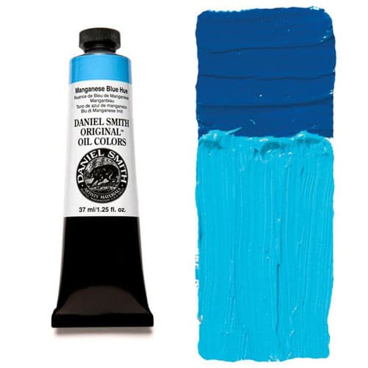 Oljna barva Daniel Smith Original 37ml – Manganese Blue Hue