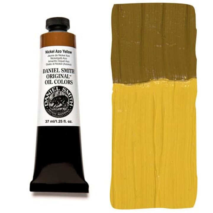 Oljna barva Daniel Smith Original 37ml – Nickel Azo Yellow