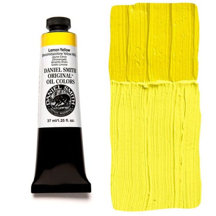 Oljna barva Daniel Smith Original 37ml – Lemon Yellow