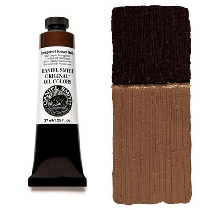 Oljna barva Daniel Smith Original 37ml – Transparent Brown Oxide