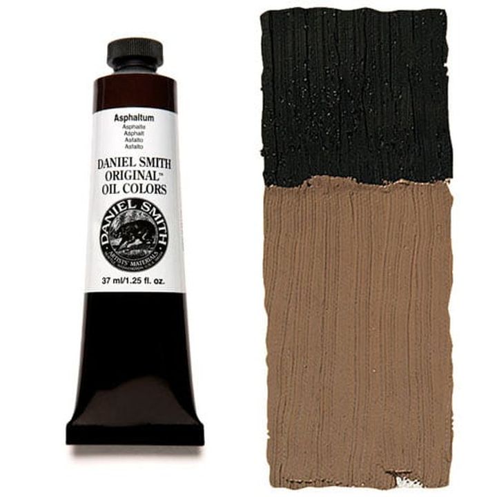 Oljna barva Daniel Smith Original 37ml – Asphaltum