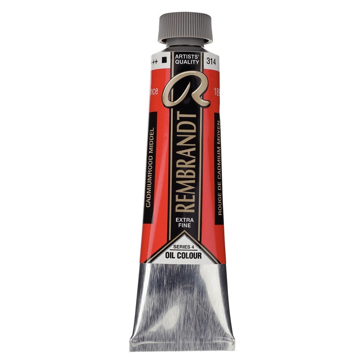 Oljna barva Rembrandt 40 ml – Cadmium Red Medium