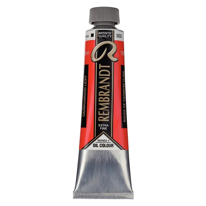 Oljna barva Rembrandt 40 ml – Cadmium Red Light