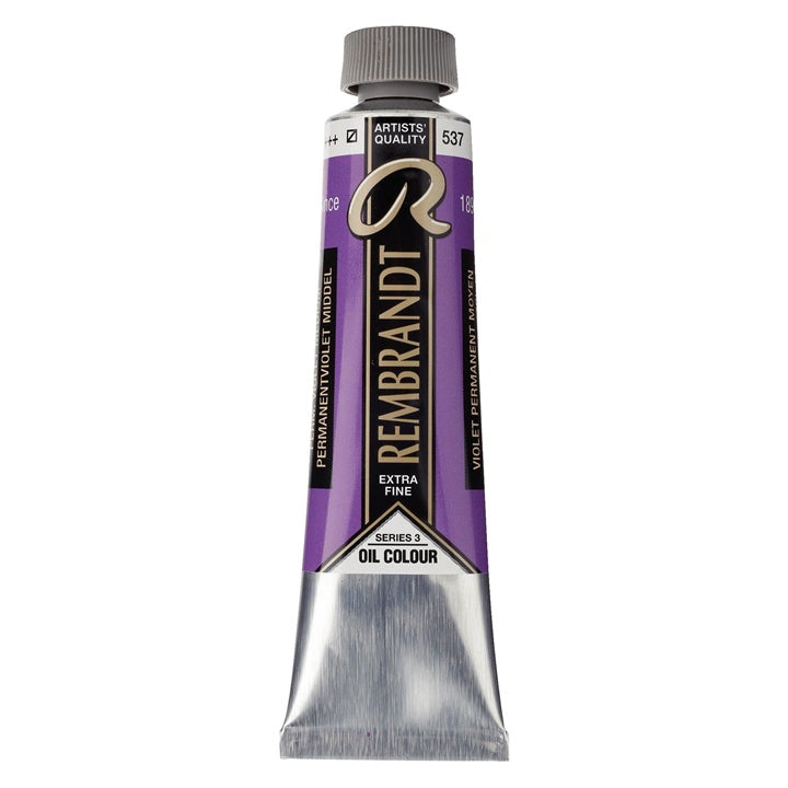 Oljna barva Rembrandt 40 ml – Perm. Violet Medium