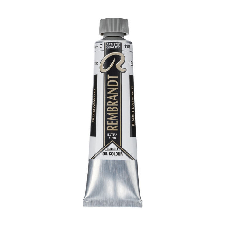 Oljna barva Rembrandt 40 ml – Transparent White