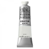 Oljna barva hitrosušeća Winsor & Newton Griffin Alkyd 37 ml – Titanium White