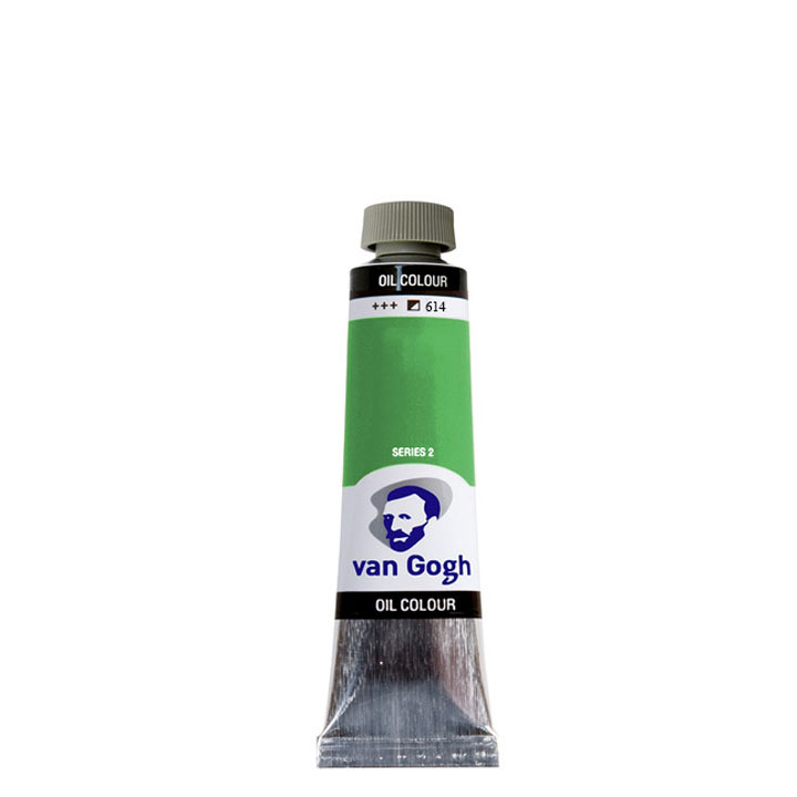 Oljna barva Van Gogh 40 ml / 40 odtenkov – permanentna zelena