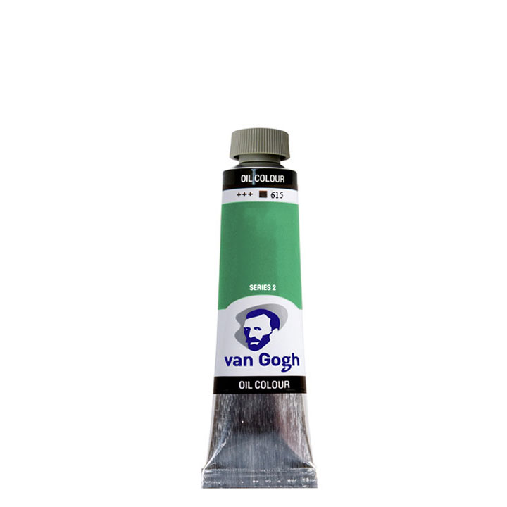 Oljna barva Van Gogh 40 ml / 40 odtenkov – smaragd zelena