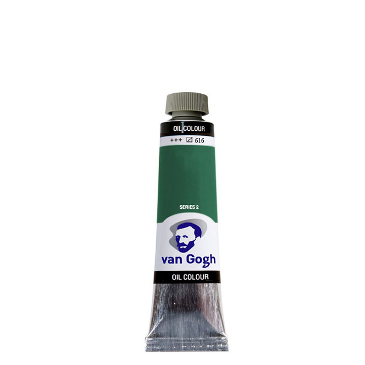 Oljna barva Van Gogh 40 ml / 40 odtenkov – viridian zelena