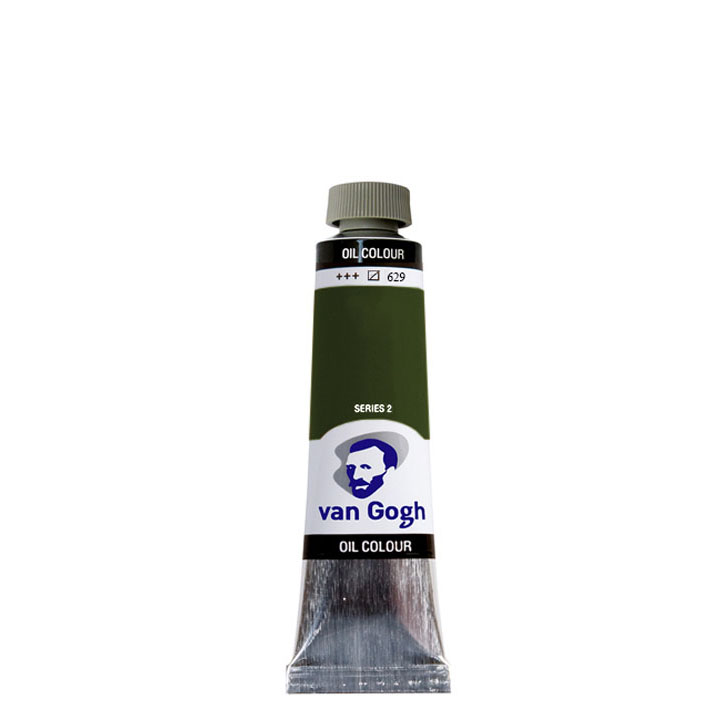 Oljna barva Van Gogh 40 ml / 40 odtenkov – glinena zelena