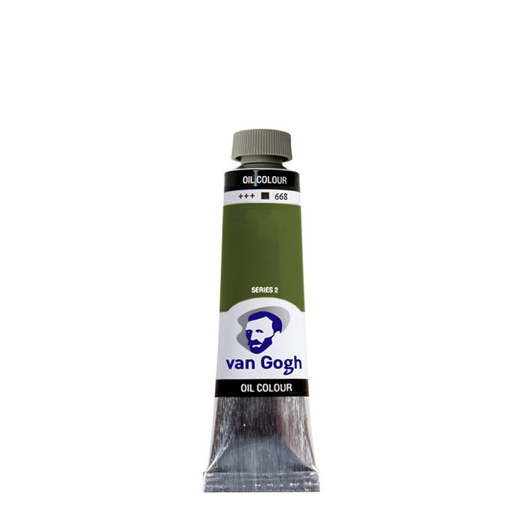 Oljna barva Van Gogh 40 ml / 40 odtenkov – chromoxid zelena