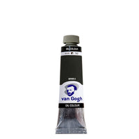 Oljna barva Van Gogh 40 ml / 40 odtenkov – Lamp Black