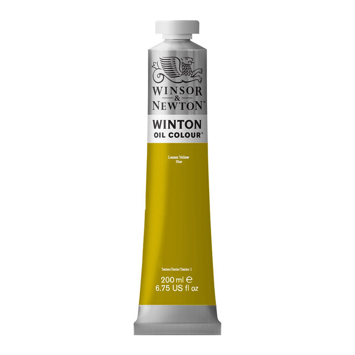 Oljna barva Winsor & Newton Winton 200 ml – Lemon Yell Hue