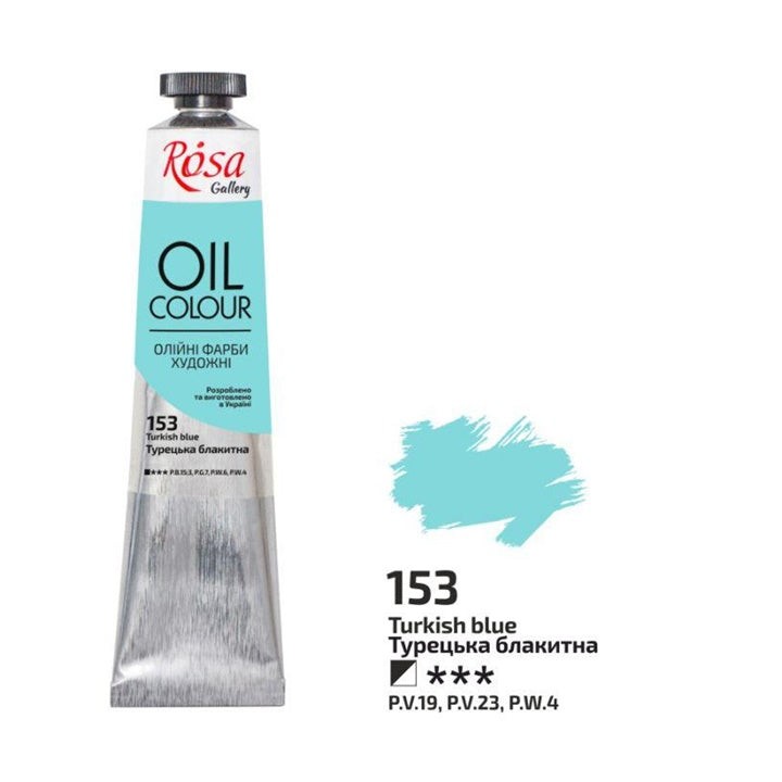 Oljne barve Rosa Gallery 45 ml – 153 Turška modra