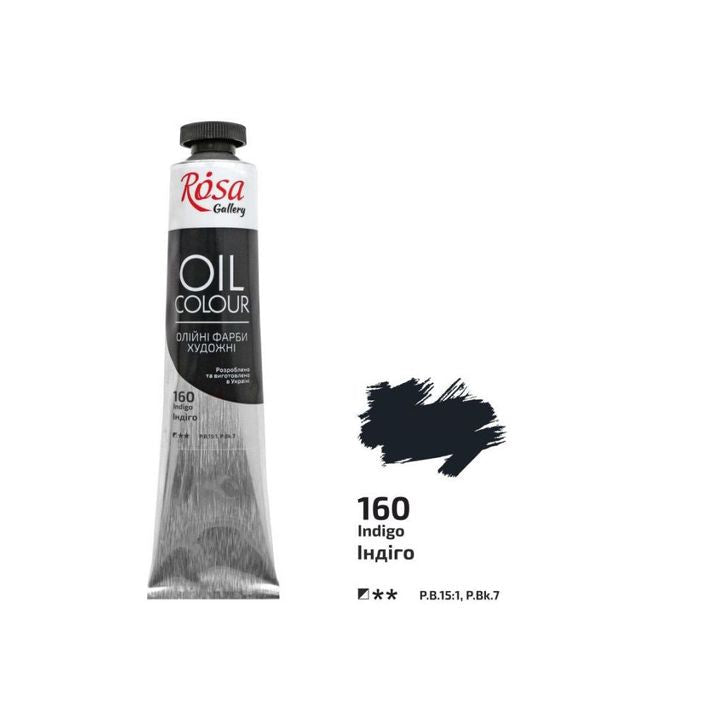 Oljne barve Rosa Gallery 45 ml – 160 indigo