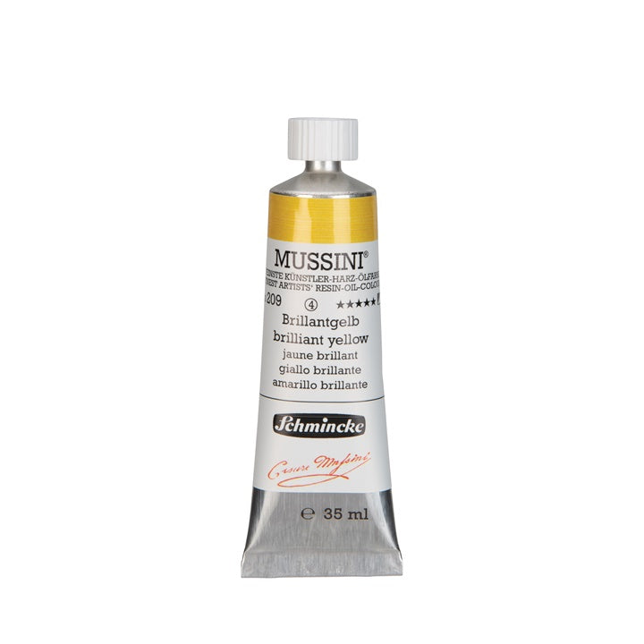 Oljne barve Schmincke MUSSINI 35 ml – 209 Briljantno rumena