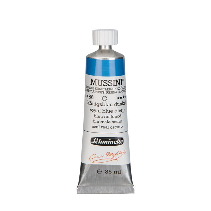 Oljne barve Schmincke MUSSINI 35 ml – 486 Kraljevska modra temna
