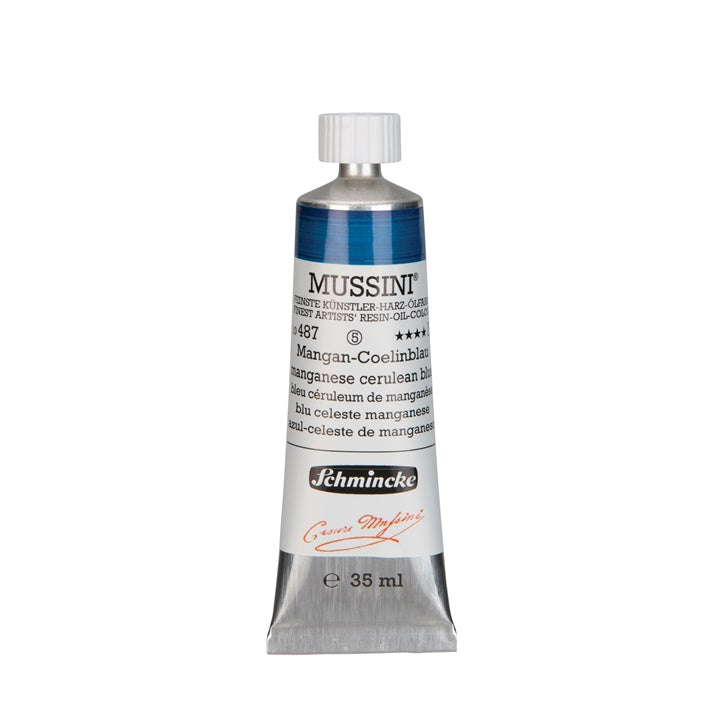 Oljne barve Schmincke MUSSINI 35 ml – 487 manganovo modro nebo