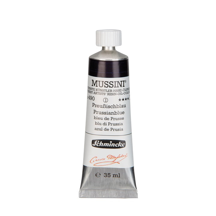 Oljne barve Schmincke MUSSINI 35 ml – 490 Prusko modra