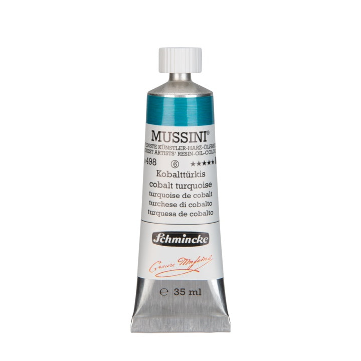 Oljne barve Schmincke MUSSINI 35 ml – 498 Kobalt turkiz