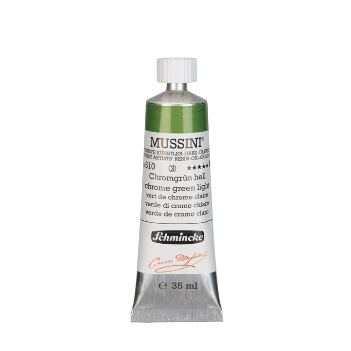 Oljne barve Schmincke MUSSINI 35 ml – 510 krom zelena luč