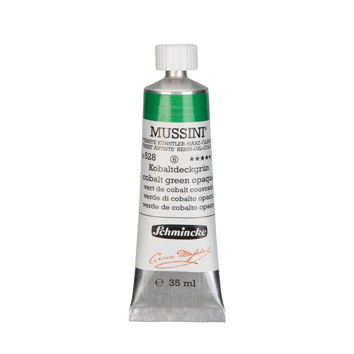 Oljne barve Schmincke MUSSINI 35 ml – 528 Kobalt zelena neprozorna