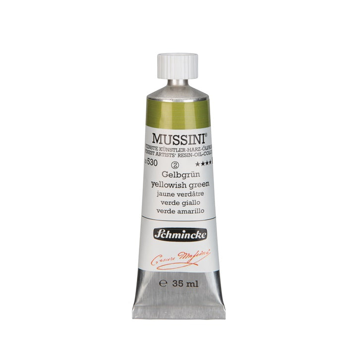 Oljne barve Schmincke MUSSINI 35 ml – 530 Rumeno zelena