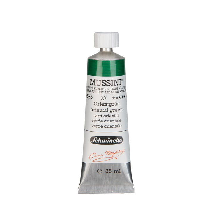 Oljne barve Schmincke MUSSINI 35 ml – 535 Orientalno zelena