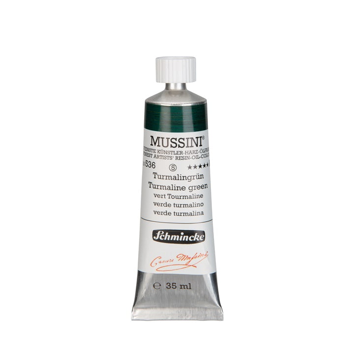 Oljne barve Schmincke MUSSINI 35 ml – 536 turmalinsko zelena