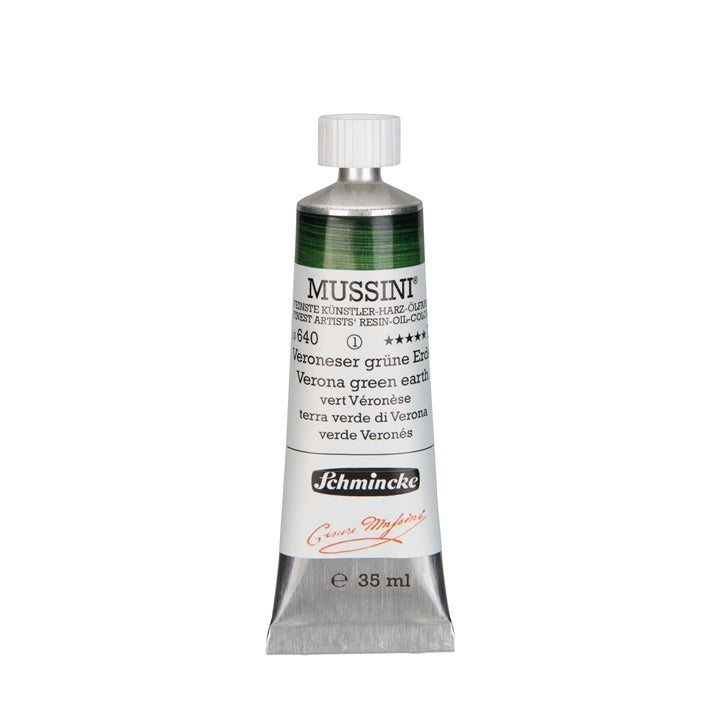 Oljne barve Schmincke MUSSINI 35 ml – 640 verona zelena zemeljska