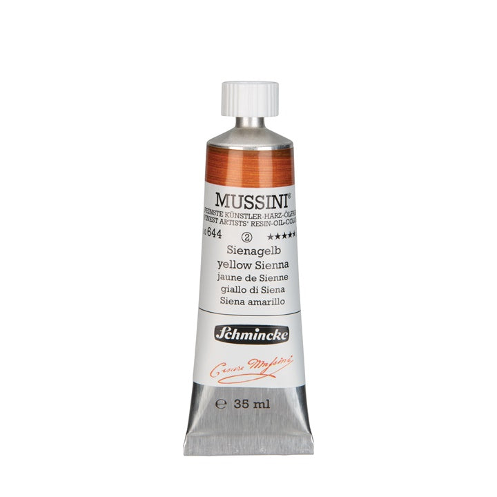Oljne barve Schmincke MUSSINI 35 ml – 644 Siena rumena