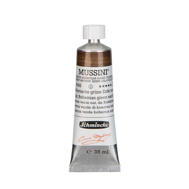 Oljne barve Schmincke MUSSINI 35 ml – 646 nat. boemska zemeljsko zelena
