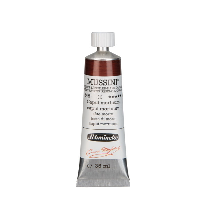 Oljne barve Schmincke MUSSINI 35 ml – 648 Caput Mortuum